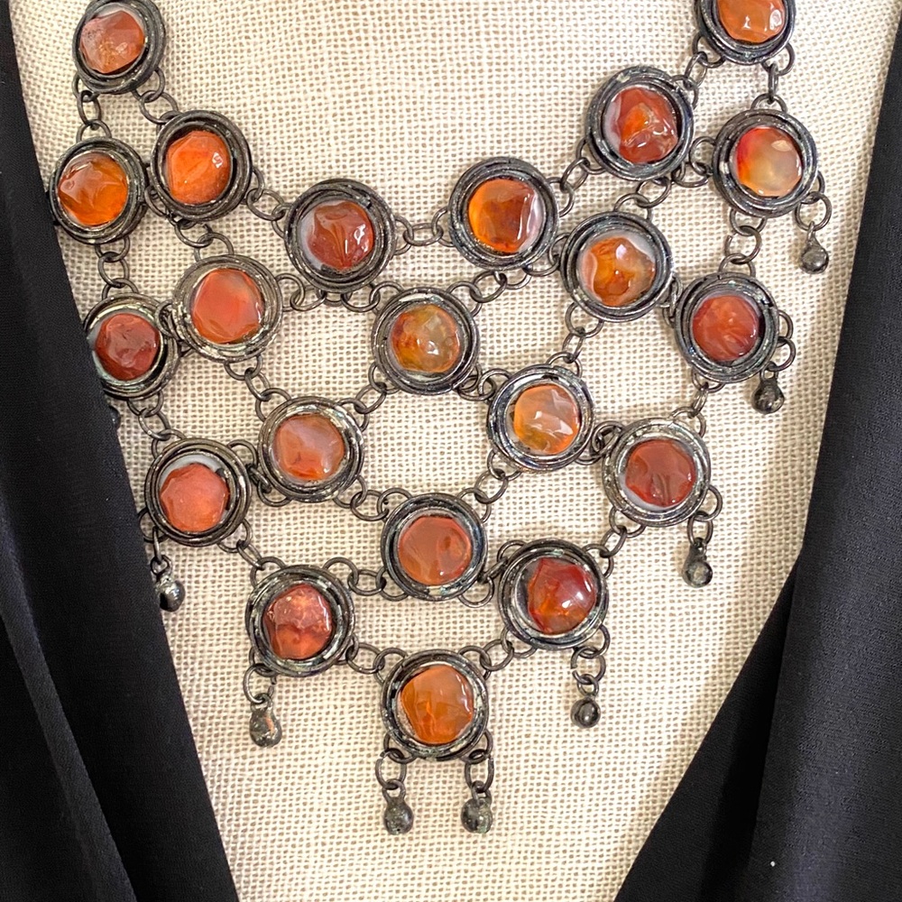Carnelian Stone Necklace